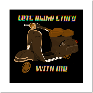 Old Scooter Brown Posters and Art